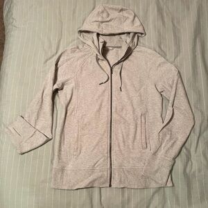 Gray Zip-Up Hoodie